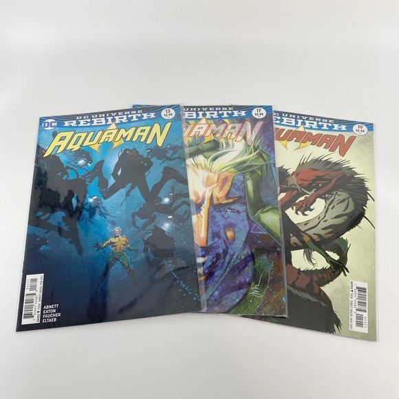 AQUAMAN DC REBIRTH Comic Books (6) - Picture 9 of 9